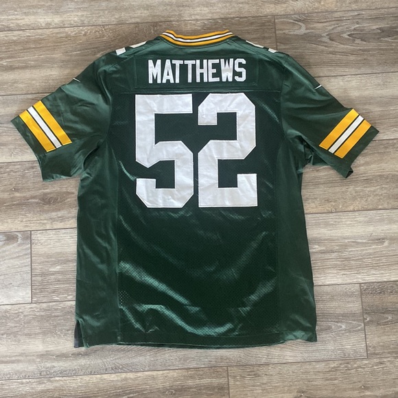 Green Bay Packers Clay Matthews Jersey - Picture 3 of 4
